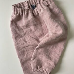 Linen Harem Pants—Handmade